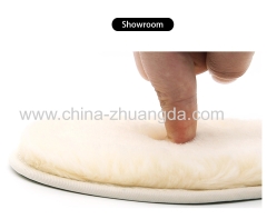 cheap price spot supply breathable sheep wool felt material warm insoles