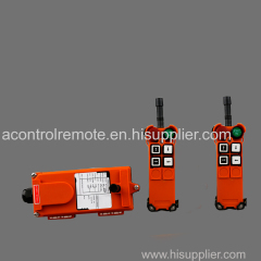4 buttons single speed industrial radio remote control for crane F21-4S wireless control for lifting equipment