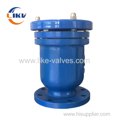 Single port exhaust valve