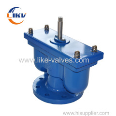 double exhaust valve