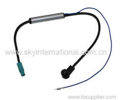 PC5-136 FIAT GRANDE PUNTO 2006 ONWARDS QUADLOCK ISO AERIAL ADAPTOR ANTENNA CABLE