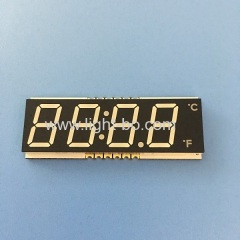 Ultra White 4 Digit SMD 7 Segment LED Clock Display For Timer /Temperature Indicator