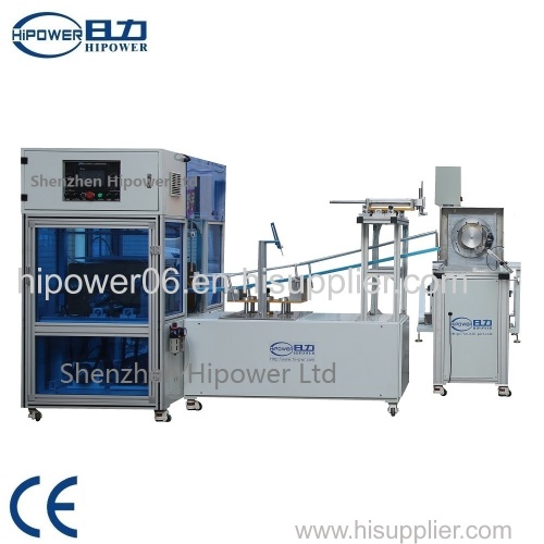 Automatic transparent Cylinder forming and edge curling machine