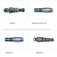 Relief valve for SK200-5/ SK200-6E/SK200-8/SK230-6E/SK330-8/SK350-8 excavator