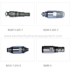 válvula de alivio para excavadora r200-5/r210-5