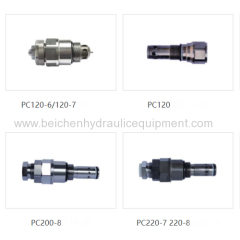 Предохранительный клапан для экскаватора pc60-5/pc60-7/pc120-6/pc130-7