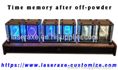 Nixie Tube Clock; Quasi Glow Tube Clock; Fashion Table Clock