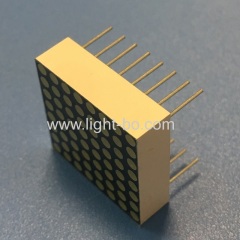 Good consistency ultra white 8*8 dot matrix led display row anode for moving signs