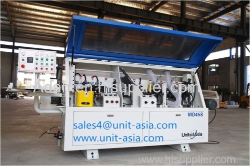 Edge banding machine for woodworking