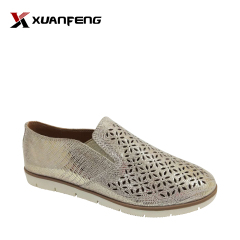 Bling Bling Women's Leather Loafers Casual Shoes