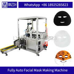 korean medicated cosmetics face mask machine facial mask folding machine