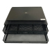 Mesh Metal Laptop Computer Monitor Stand Riser with Dual Pull Out Storage Drawer