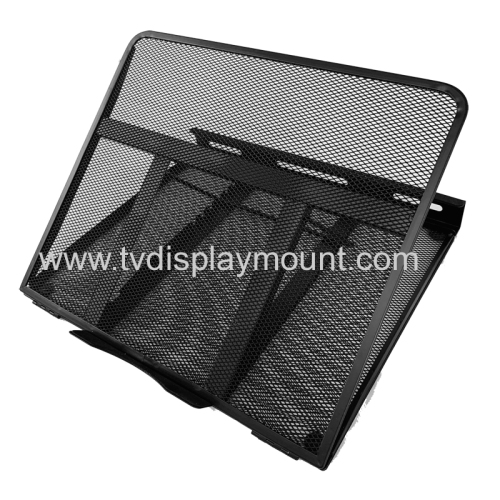 Black Height Adjustable Laptop Computer Monitor Riser