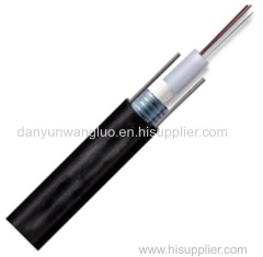 Outdoor GYXTW center beam tube light armored cable