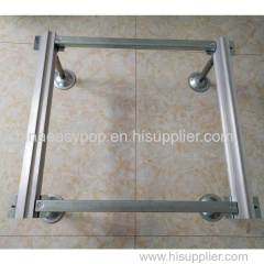 Modular Aluminum Alloy Column Track Pedestal System FFH: 300mm