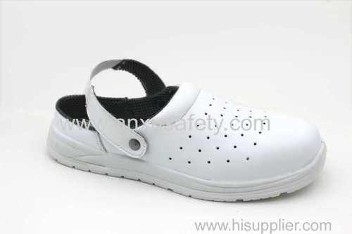 AX06033 white safety footwear with PU upper
