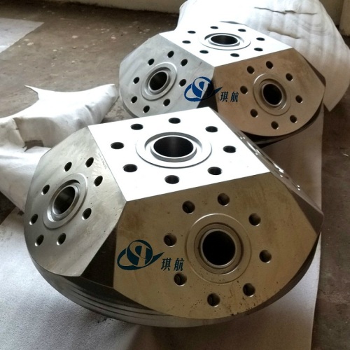 API 6A Frac Head/Goat Head for Fracturing Wellhead Assembly