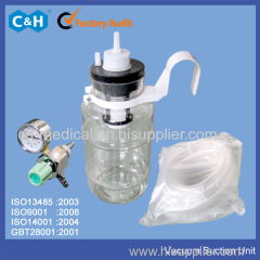 suction unit vacuum regulator suction unit with bottle