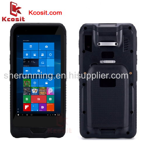 Windows 10 Tablet PC Mini Pocket Computer 6" 4GB RAM 64GB ROM IP67 Rugged Waterproof 3G GPS Handheld 2D Scanner PDA