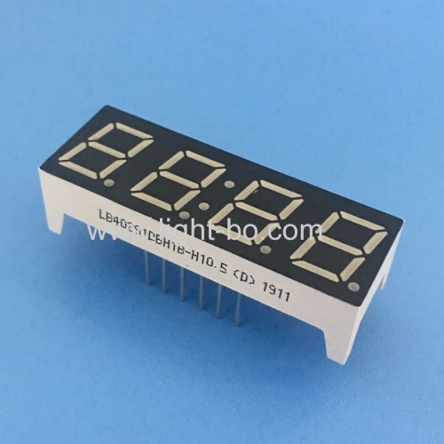 High bright blue 0.39 4 Digit 7 Segment LED Clock display for home appliances