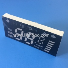 Ultra white Custom made 7 segment led display module for Electric Scooter