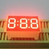 Super bright red 0.36&quot; Triple digit 7 segment led display common cathode for home appliances