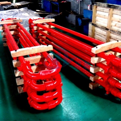 High Pressure Chiksan Cementing And Circulating Steel Hose Loops 