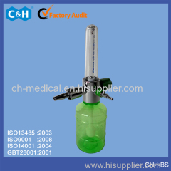 Hospital medical oxygen flowmeter with Humidifier