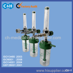 Wall Type Oxygen Flowmeter Regulator with Humidifier