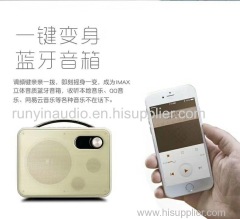 Super Loud Multi-function Wireless wooden Mini Music Portable Bluetooth Speaker