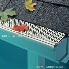 Gutter Guard Screen DIY Gutter Guard for sale custom Stainless steel micro mesh