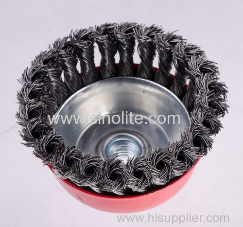 Twist Wire Cup Brush 65mm 75mm 85mm 100mm 125mm 150mm