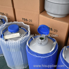 Liquid Nitrogen Tank Animal Semen Container Used Liquid Nitrogen/Semen Straw