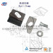 Stainless Steel Railway KPO Tension Clamp Best Sale for Rail Fastening System