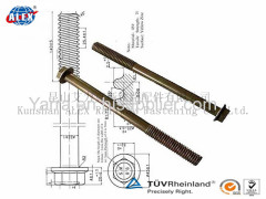Customized Rail Tunnel Bolts/Segment Bolts with Washers