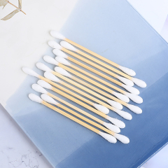 200pcs ear cleaning buds bamboo/wooden stick cotton swabs