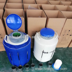 35L 125mm Large Diameter biologic liquid nitrogen container tank price