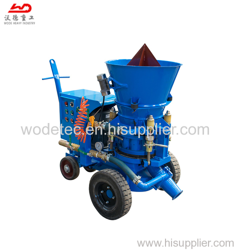 ISO CE output 3m3/h dry refractory spraying shotcrete machine