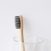 natural bamboo handle charcoal biodegradable toothbrush