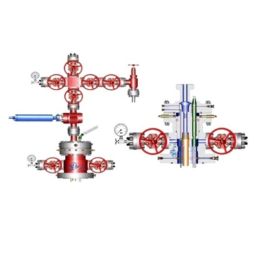 oilfield christmas tree diagram