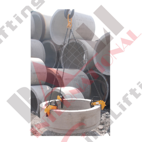CONCRETE PIPE LIFTING GEAR ASSEMBLY