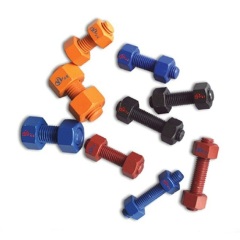 Stud Bolts with Heavy Hex Nuts for Oil & Gas Applications