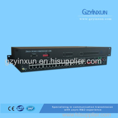 1 Fiber+1 E1 back up protection multiplexer