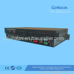 1 Fiber+1 E1 back up protection multiplexer