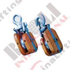 WOODEN SNATCH BLOCK