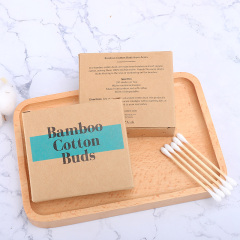 100pcs Bamboo Ear cleaning Cotton Buds wooden Swab