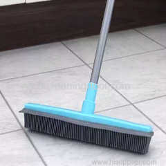 Rubber Broom Pet Hairs Brush Carpet Sweeper