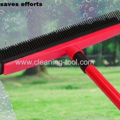 Rubber Broom Pet Hairs Brush Carpet Sweeper