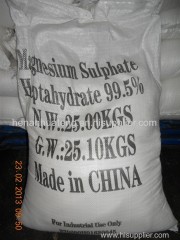 Magnesium Sulphate Heptahydrate with competitive price