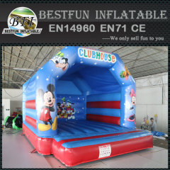 Inflatable mickey mouse fun bounce house